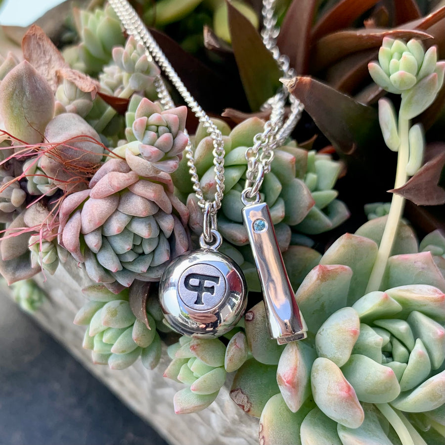 Custom Secret Scroll Pendant And Key Set